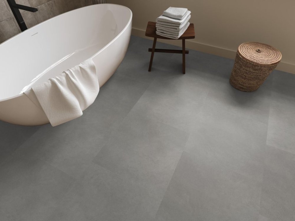 Ambiant Baroso Visgraat Klik PVC Grijs - Ambiant