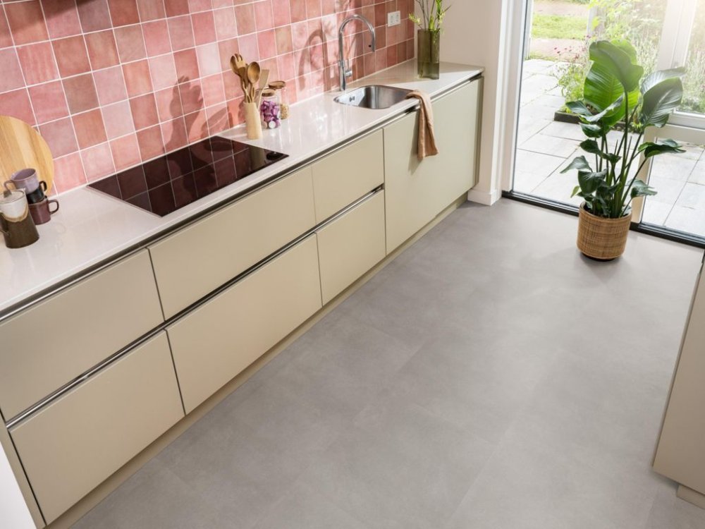 Ambiant Baroso Visgraat Klik PVC paars - Ambiant