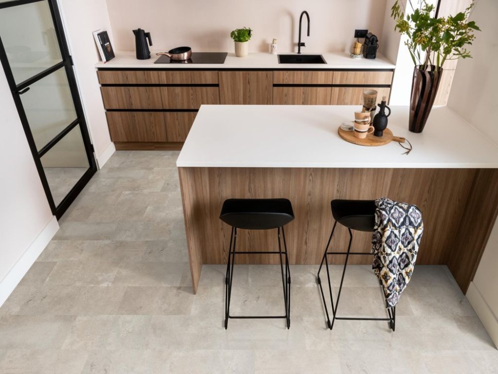 Ambiant Expression Aqua Rechte plank Laminaat Beige - Ambiant