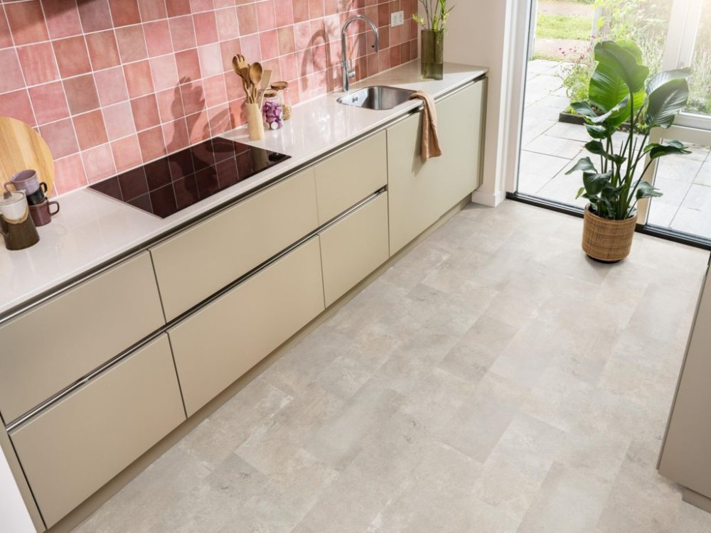 Ambiant Expression Aqua Rechte plank Laminaat Beige