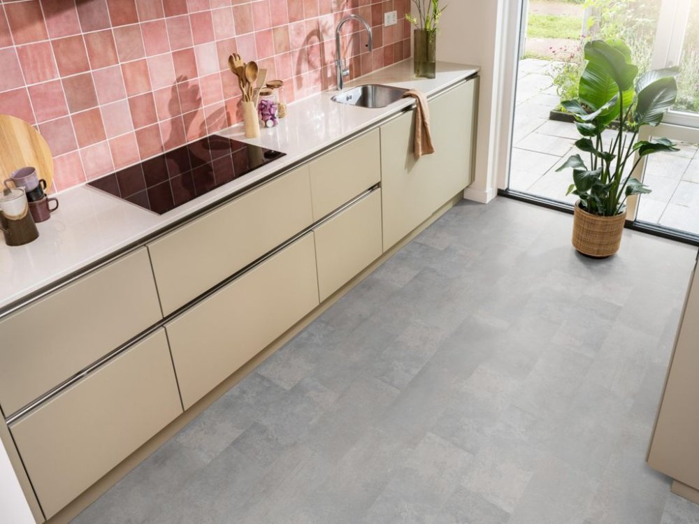 Ambiant Expression Aqua Rechte plank Laminaat Grijs
