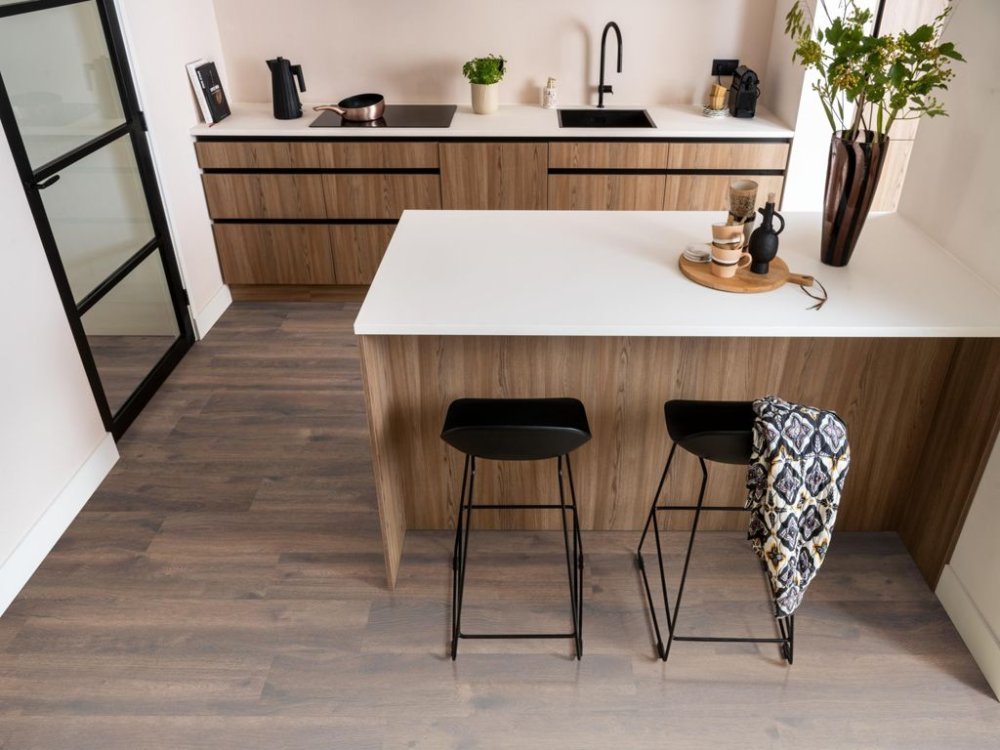 Ambiant Ingelstad Rechte plank Laminaat Bruin - Ambiant