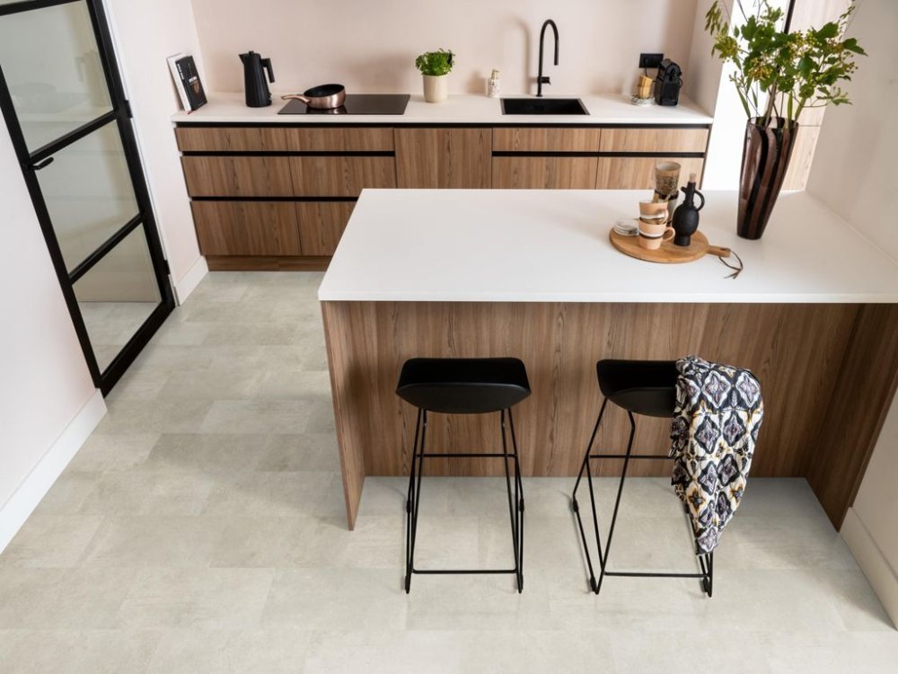 Ambiant Expression Aqua Rechte plank Laminaat Grijs - Ambiant