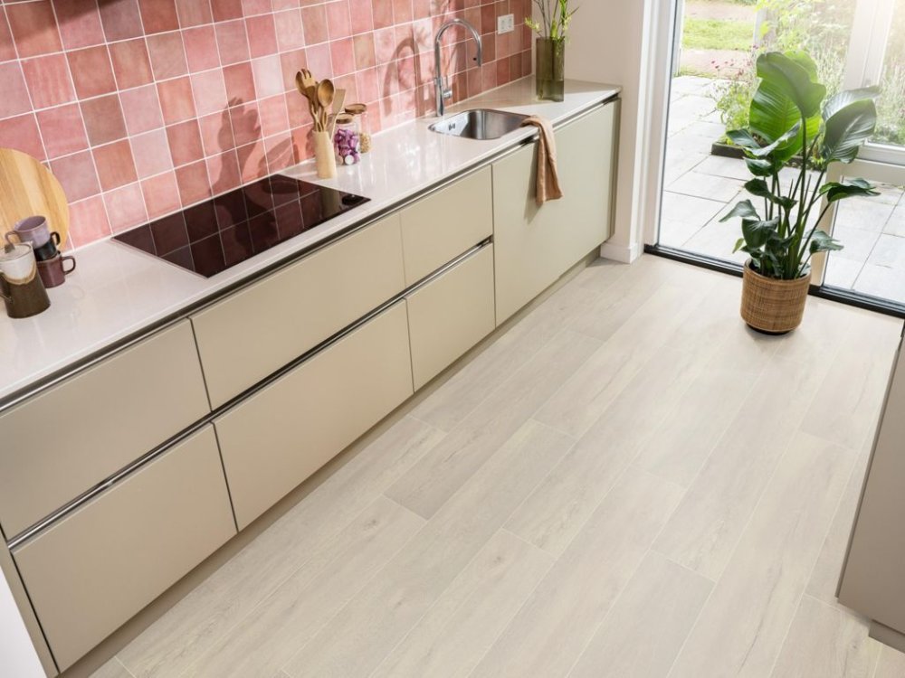 Ambiant Saarland Rechte plank Laminaat Wit