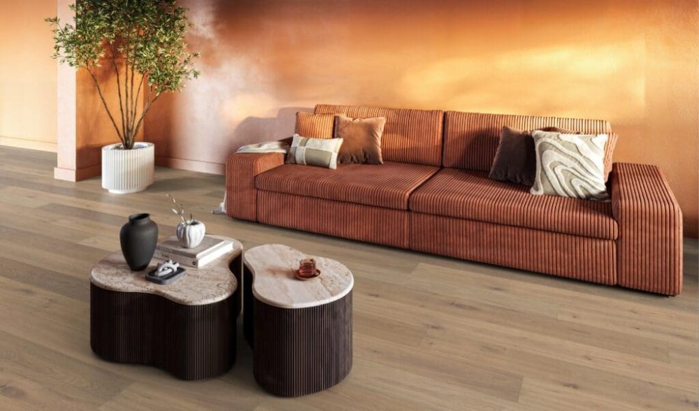 Floorlife Crestwood Hills Rechte plank Parket Wit