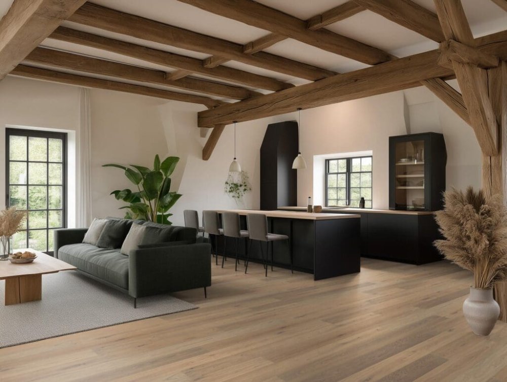 Floorlife Crestwood Hills Rechte plank Parket Wit - Floorlife