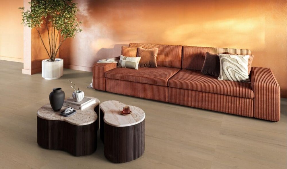 Floorlife Barnet Rechte plank Klik PVC Bruin - Floorlife