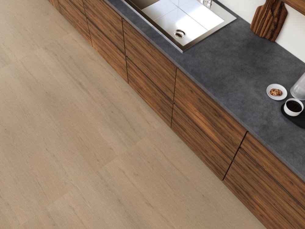 Floorlife Barnet Rechte plank Klik PVC Bruin - Floorlife