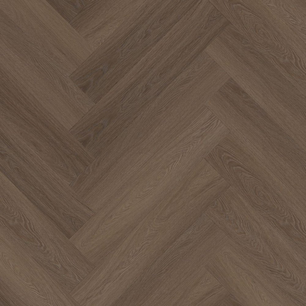Ambiant Spigato Estino Visgraat Klik PVC Bruin