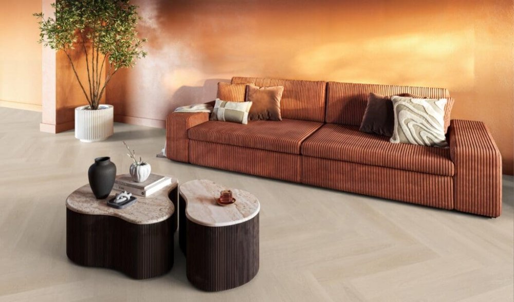 Floorlife YUP XL Brentford Rechte plank Klik PVC Beige - Floorlife