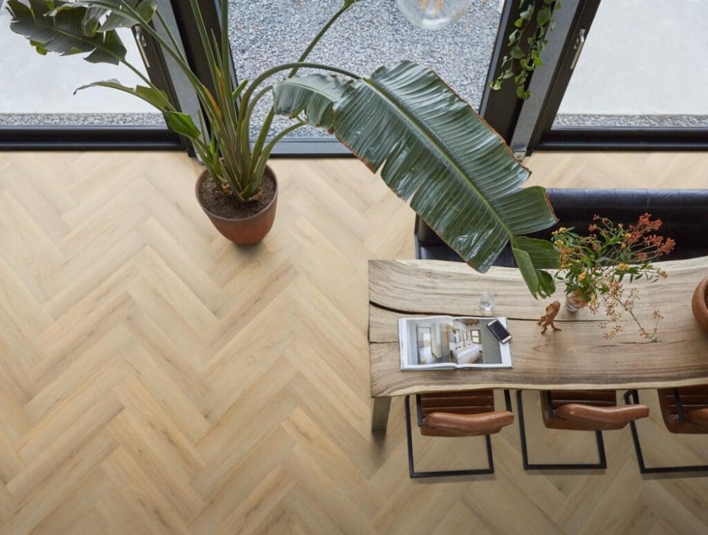 Floorlife YUP XL Greenford Rechte plank Plak PVC Bruin
