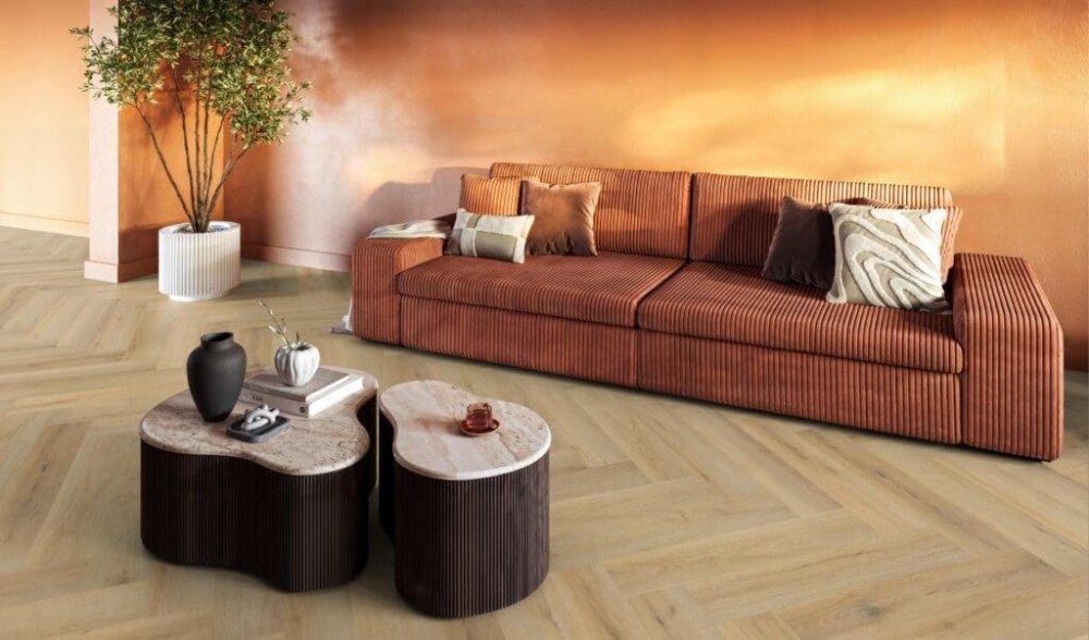 Floorlife YUP XL Greenford Rechte plank Klik PVC Bruin - Floorlife