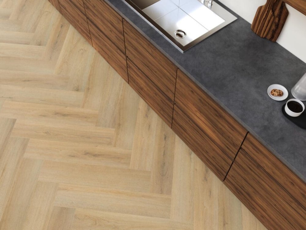Floorlife YUP XL Greenford Rechte plank Klik PVC Bruin - Floorlife