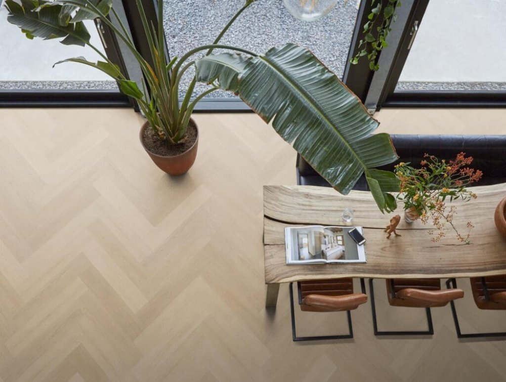 Floorlife YUP XL Brentford Rechte plank Klik PVC Bruin