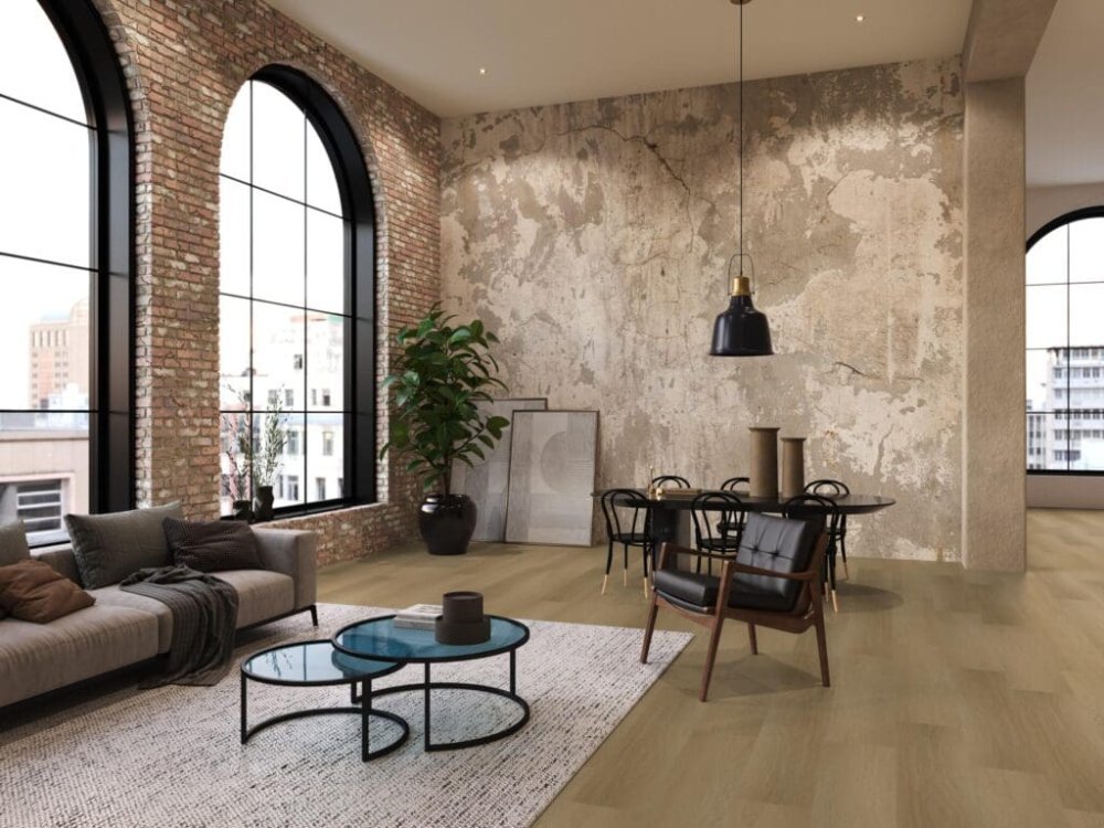 Floorlife Fulham Rechte plank Klik PVC Bruin - Floorlife