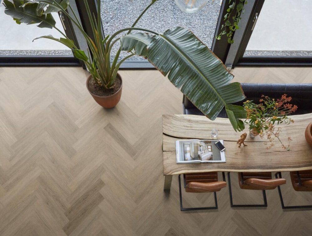Floorlife YUP Sutton Rechte plank Plak PVC Bruin