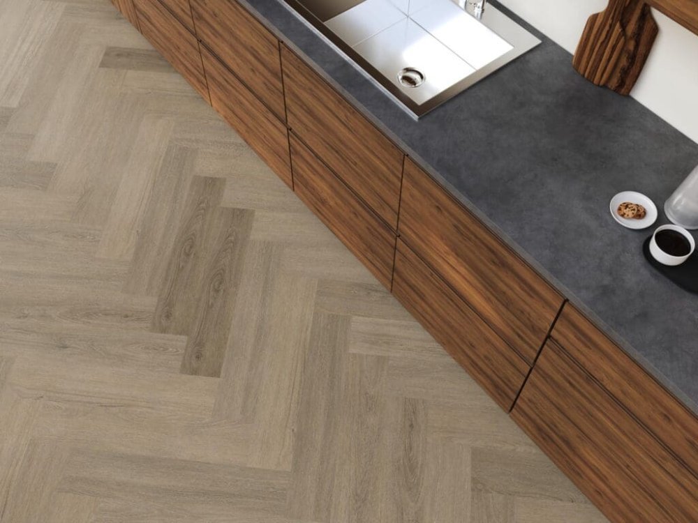 Floorlife YUP Sutton Rechte plank Klik PVC Bruin - Floorlife