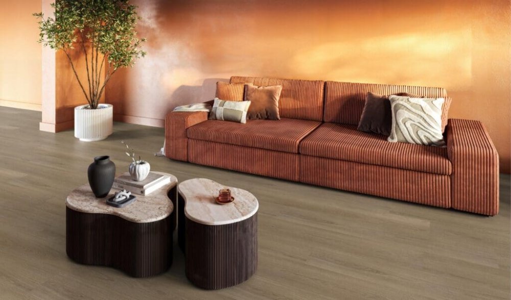 Floorlife Brentford Rechte plank Plak PVC Bruin - Floorlife