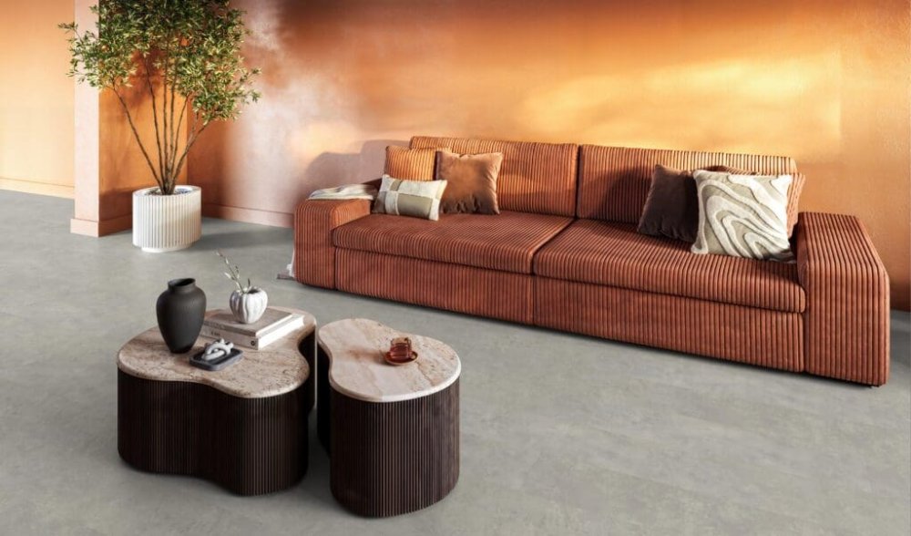 Floorlife Finsbury Rechte plank Plak PVC Grijs - Floorlife