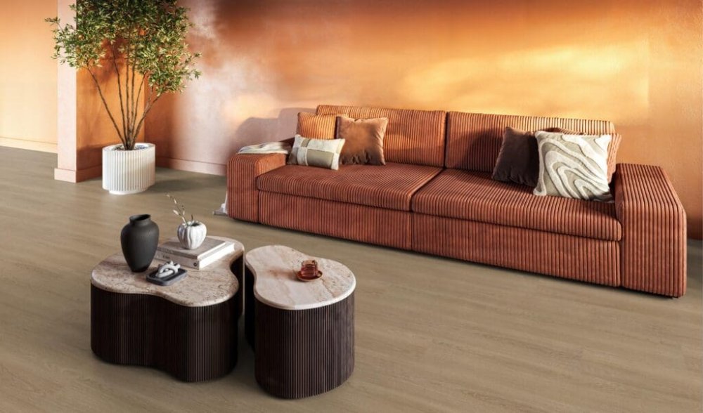 Floorlife Brentford Rechte plank Klik PVC Bruin - Floorlife