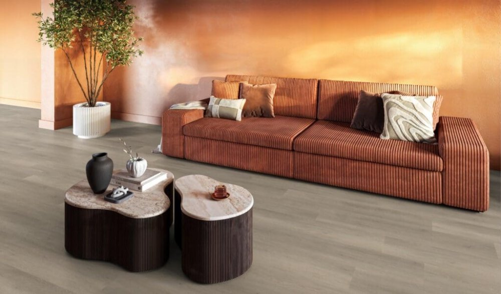 Floorlife Newham Rechte plank Klik PVC Bruin - Floorlife