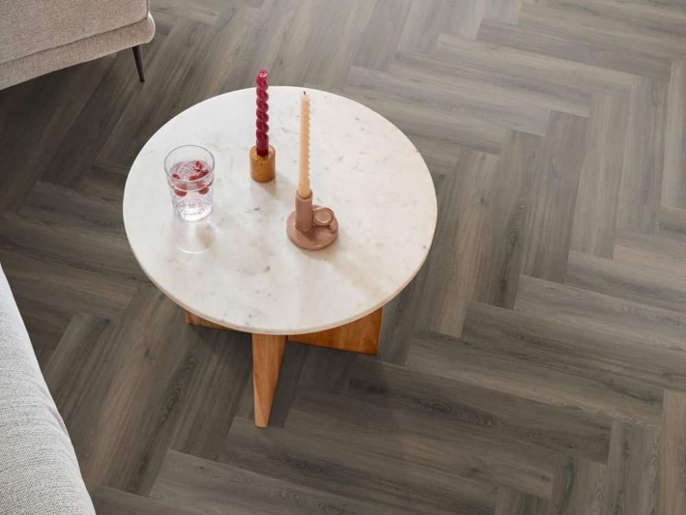 Ambiant Spigato Avanto Visgraat Klik PVC Antraciet