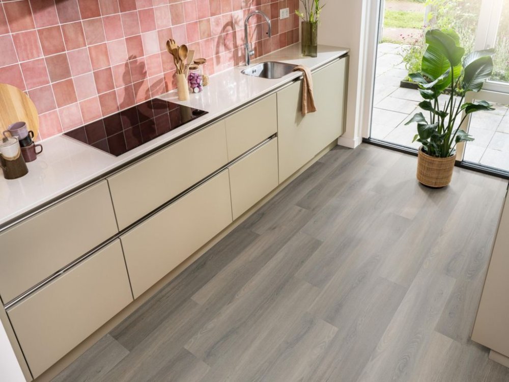 Ambiant Avanto Visgraat Klik PVC Antraciet - Ambiant