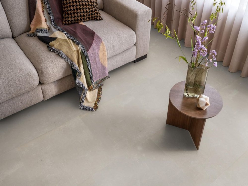Ambiant Ceramo Visgraat Klik PVC Beige - Ambiant