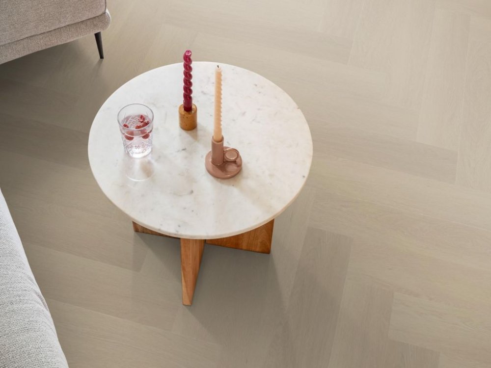 Ambiant Spigato Estino Visgraat Klik PVC Beige