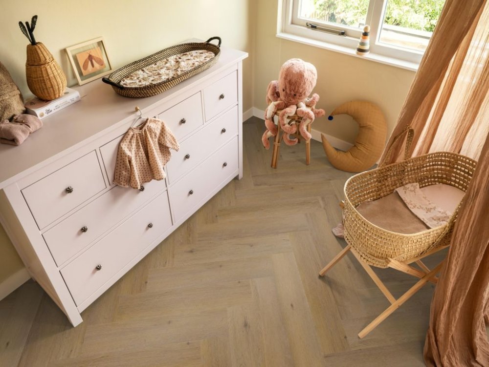 Ambiant Spigato Vivero Visgraat Klik PVC Donker - Ambiant