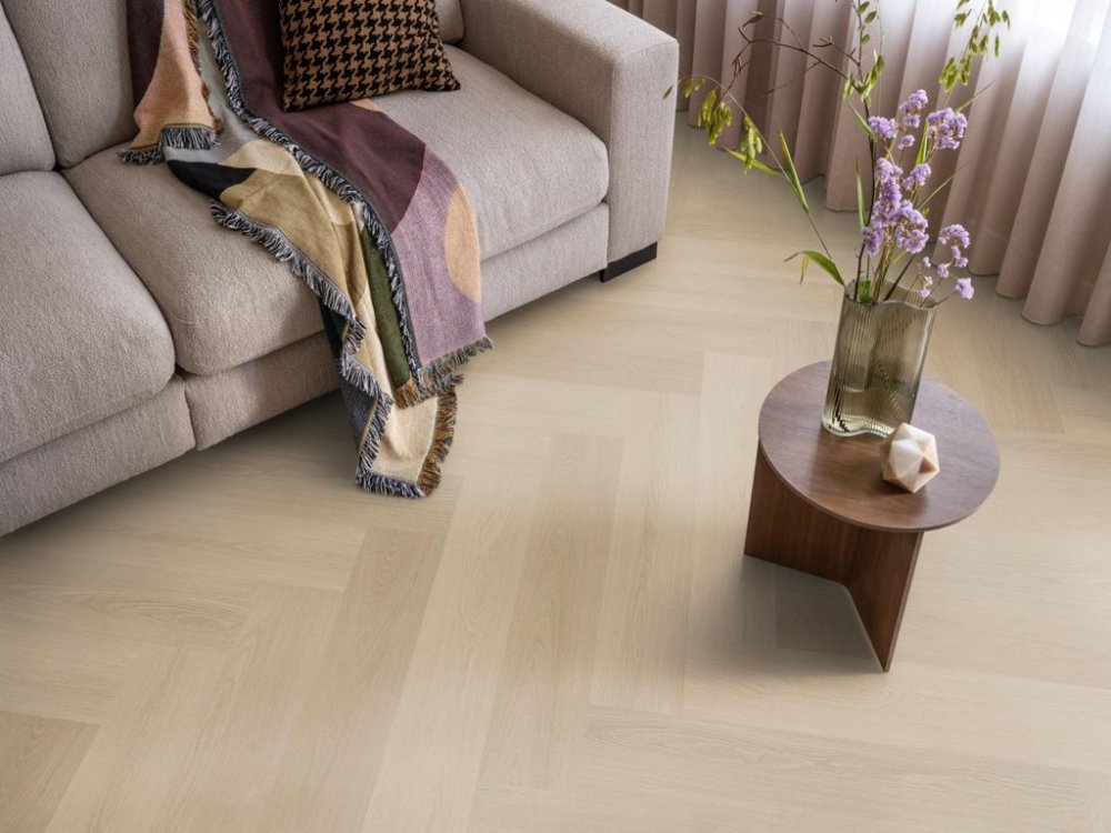 Ambiant Spigato Visgraat Klik PVC Bruin - Ambiant