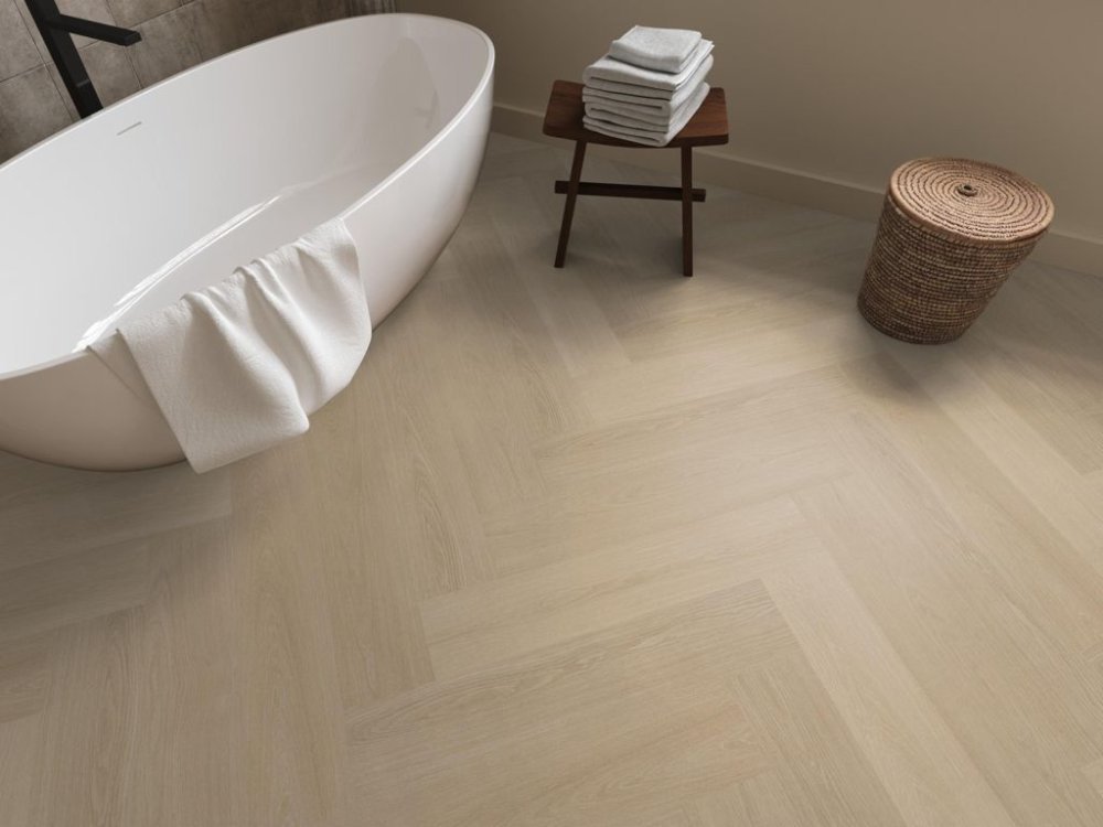 Ambiant Spigato Visgraat Klik PVC Bruin - Ambiant