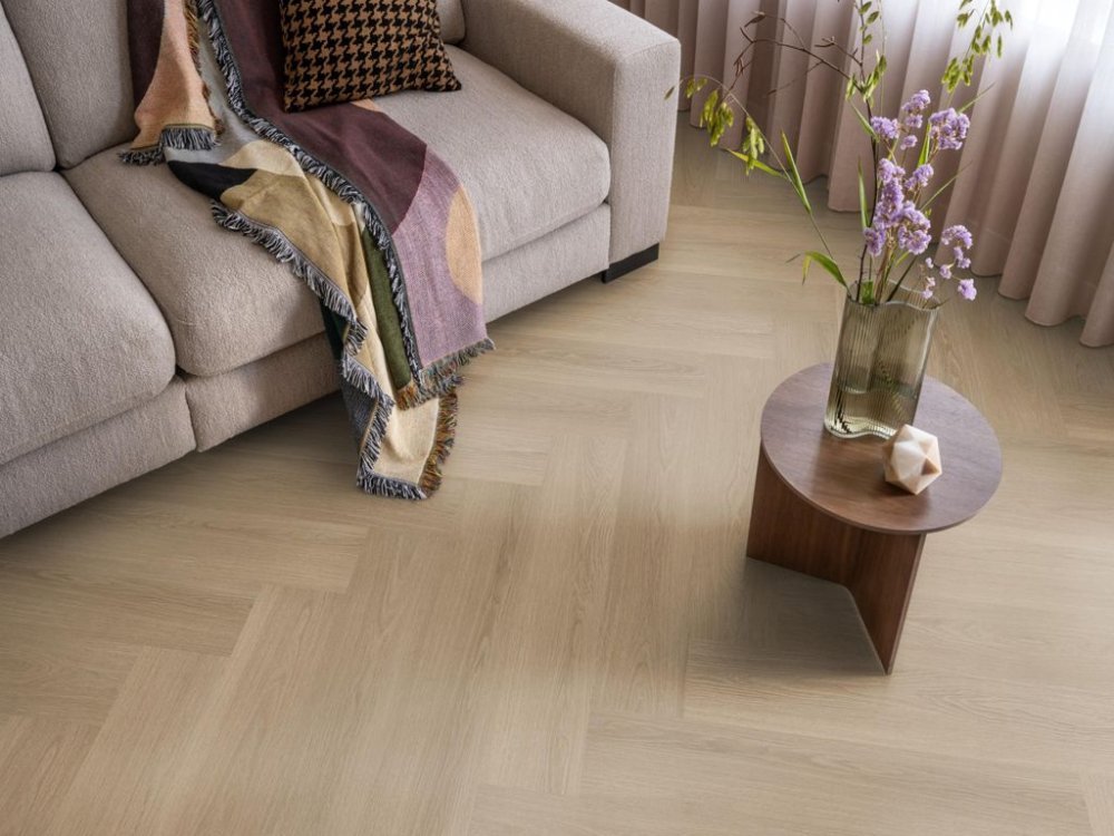 Ambiant Spigato Visgraat Klik PVC Bruin - Ambiant
