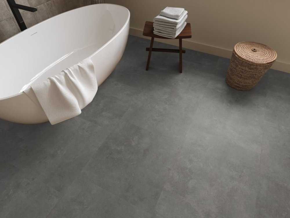Ambiant Ceramo Visgraat Klik PVC Grijs - Ambiant