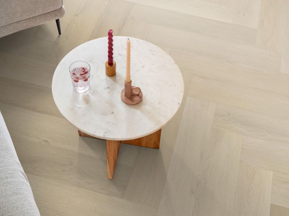 Ambiant Spigato Visgraat Klik PVC Beige