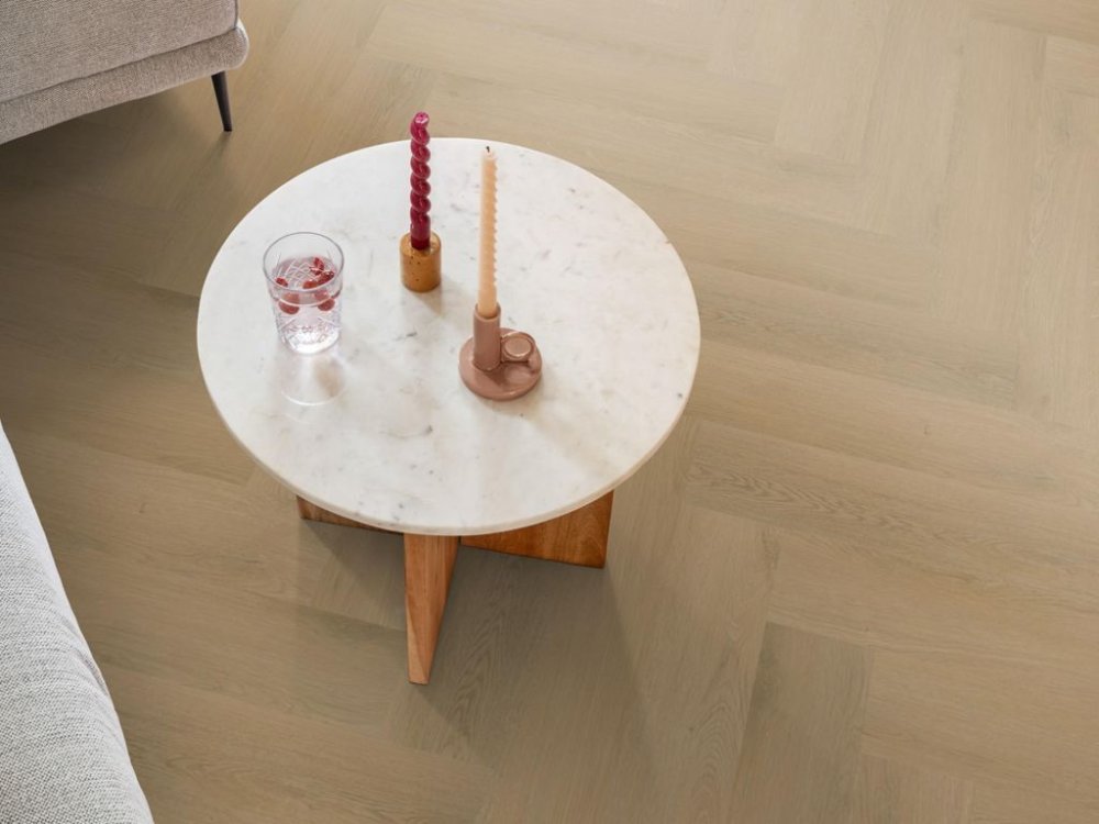 Ambiant Spigato Navaro Visgraat Klik PVC Naturel