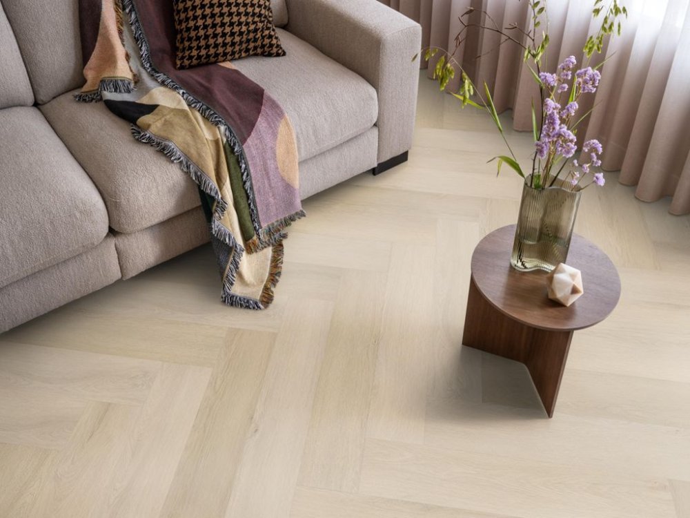 Ambiant Spigato Visgraat Klik PVC Bruin - Ambiant