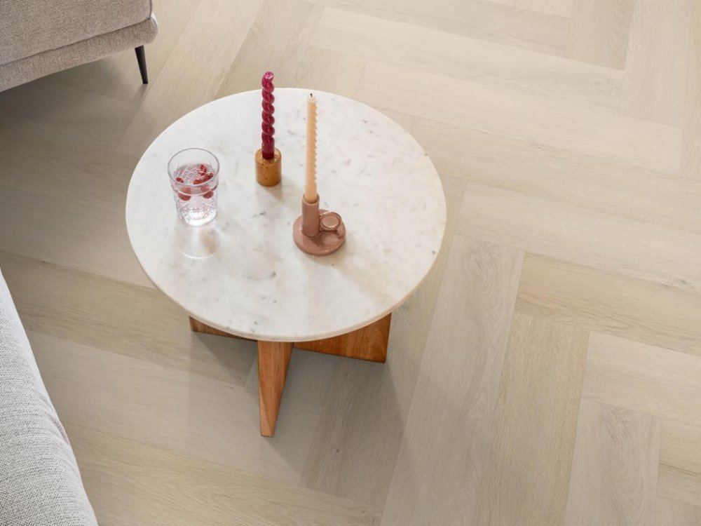 Ambiant Spigato Visgraat Klik PVC Bruin