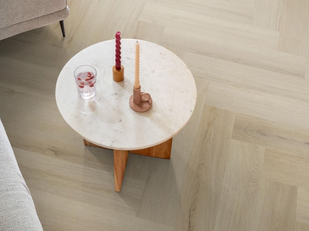 Ambiant Spigato Visgraat Klik PVC Bruin