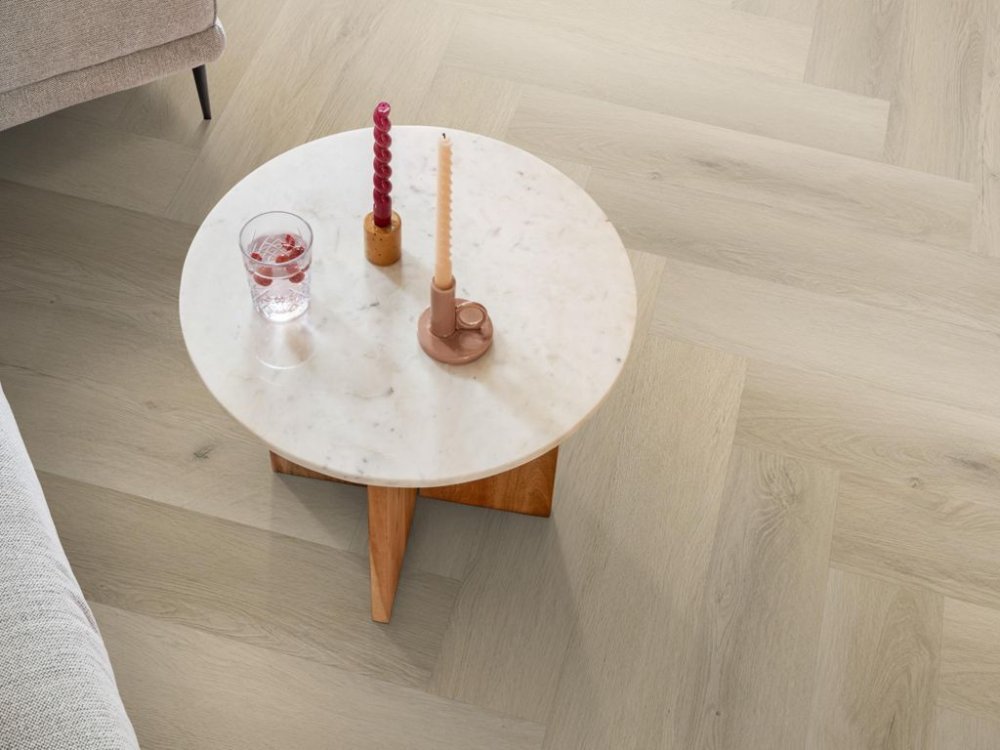 Ambiant Spigato Visgraat Klik PVC Bruin