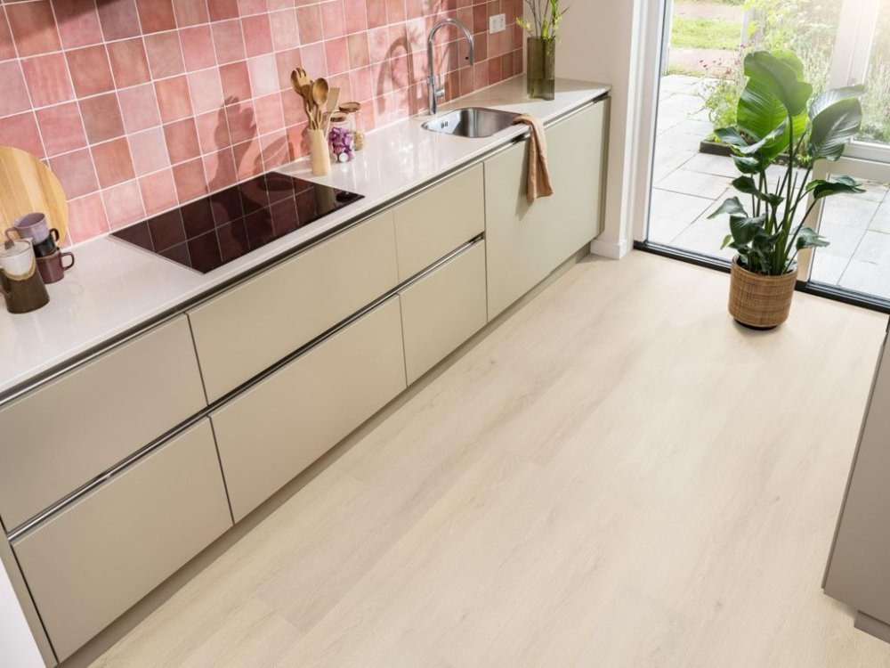 Ambiant Marento Rechte plank Plak PVC Beige - Ambiant