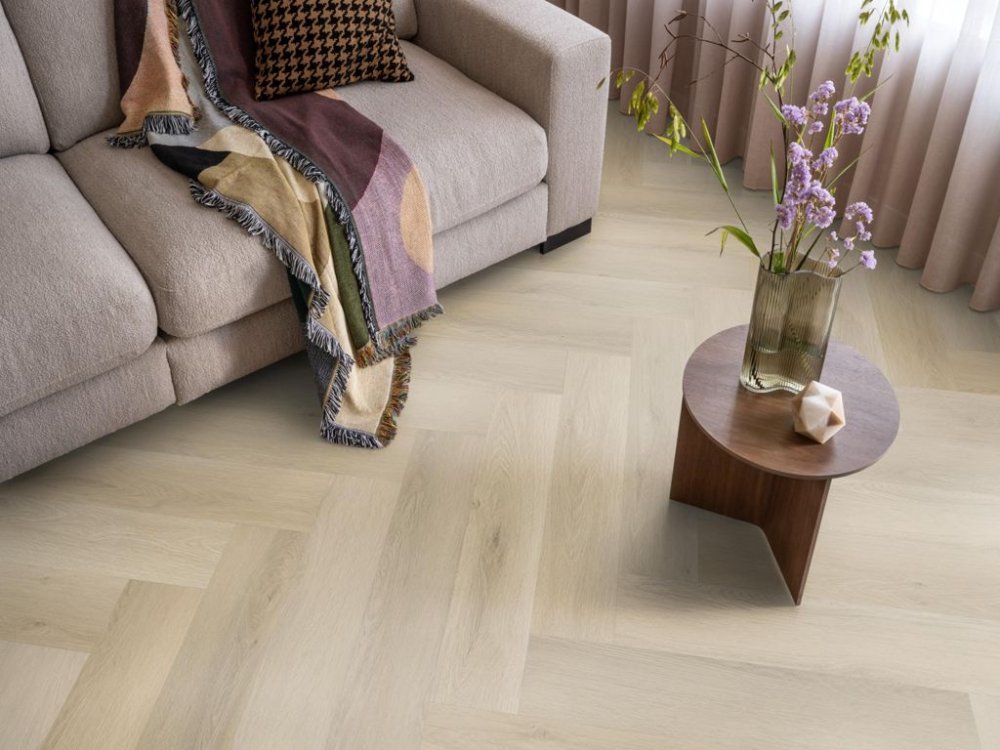 Ambiant Spigato Visgraat Klik PVC Naturel - Ambiant