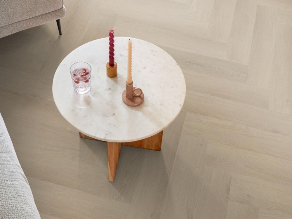 Ambiant Spigato Navaro Visgraat Klik PVC Beige