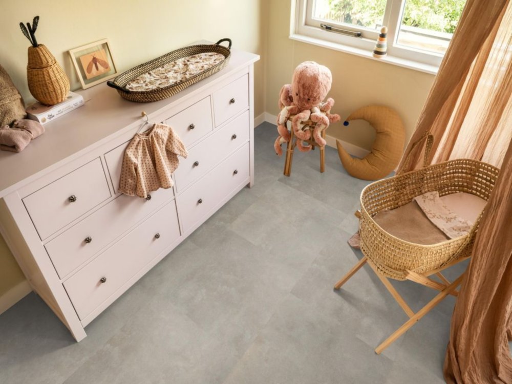 Ambiant Ceramo Visgraat Klik PVC Beige - Ambiant