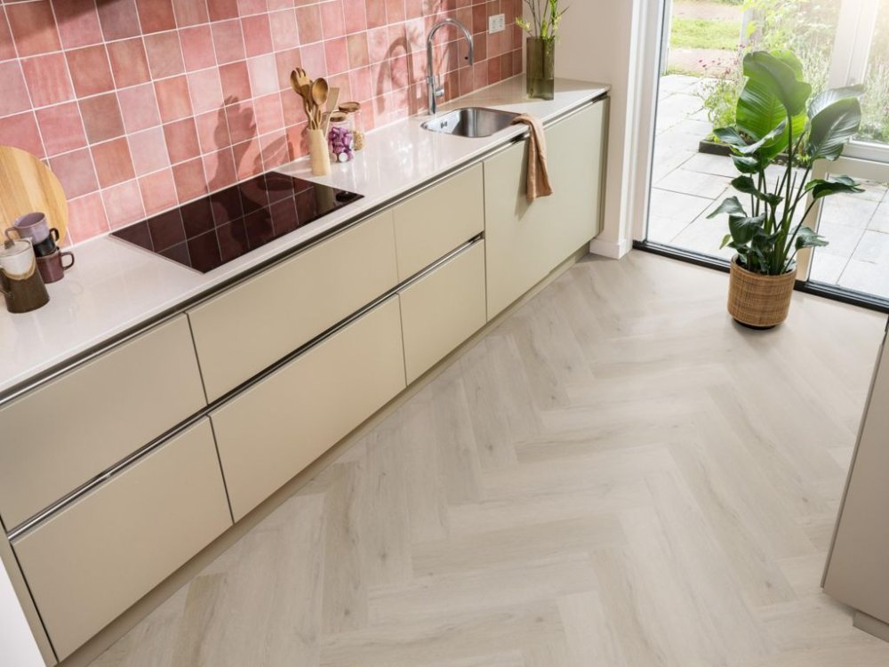 Ambiant Spigato Vivero Visgraat Klik PVC Licht - Ambiant