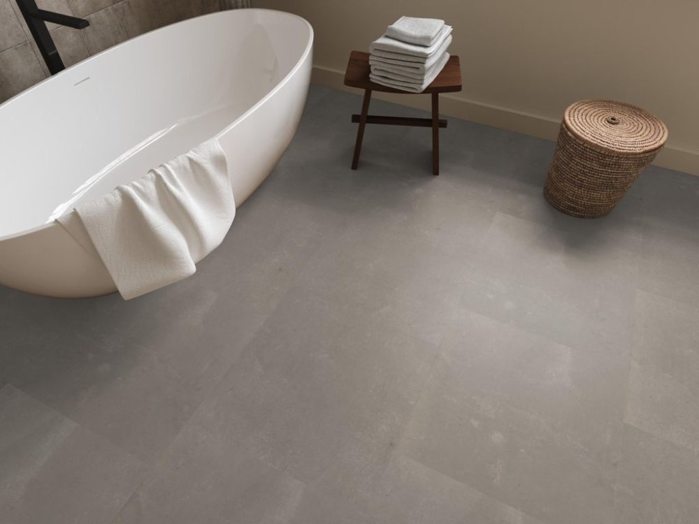 Ambiant Ceramo Visgraat Klik PVC Lichtgrijs - Ambiant