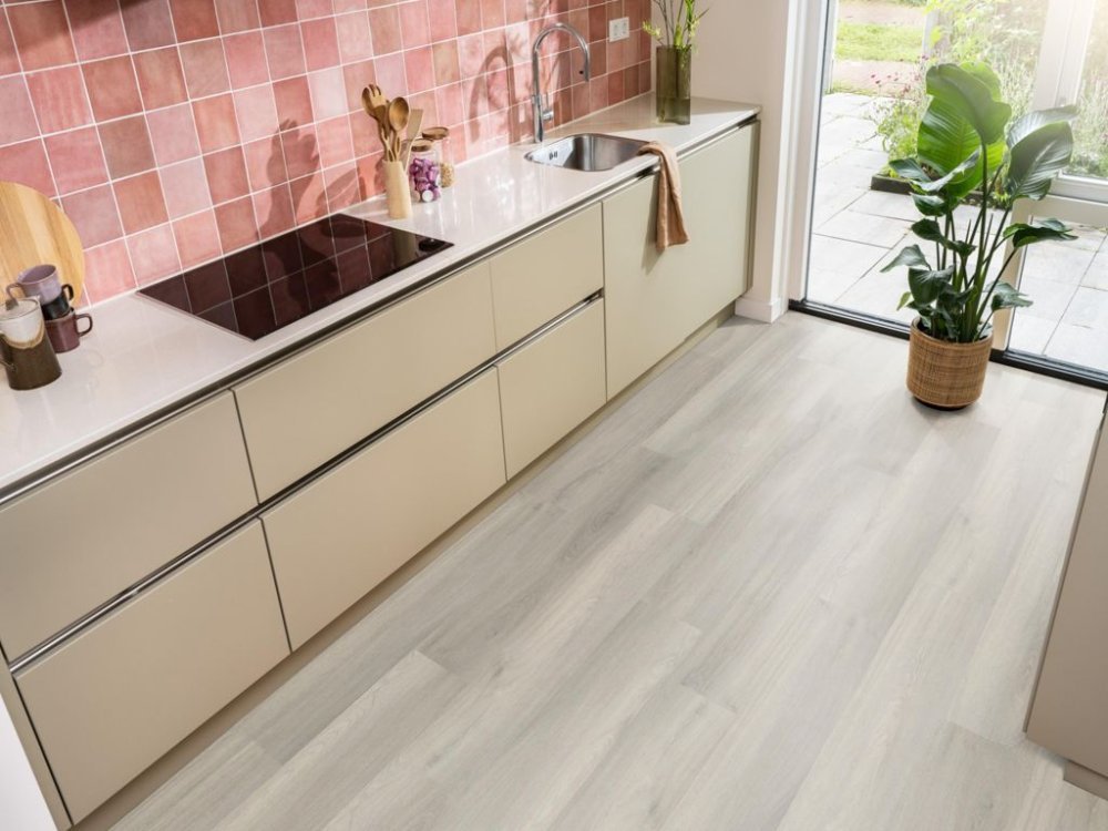Ambiant Avanto Visgraat Klik PVC Lichtgrijs - Ambiant