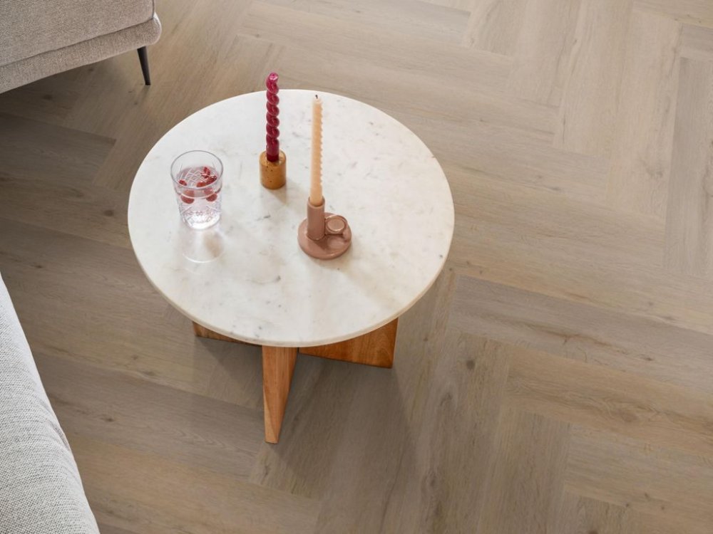 Ambiant Spigato Vivero Visgraat Klik PVC Naturel