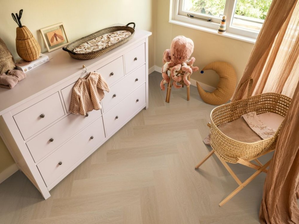 Ambiant Spigato Estino Visgraat Klik PVC Naturel - Ambiant