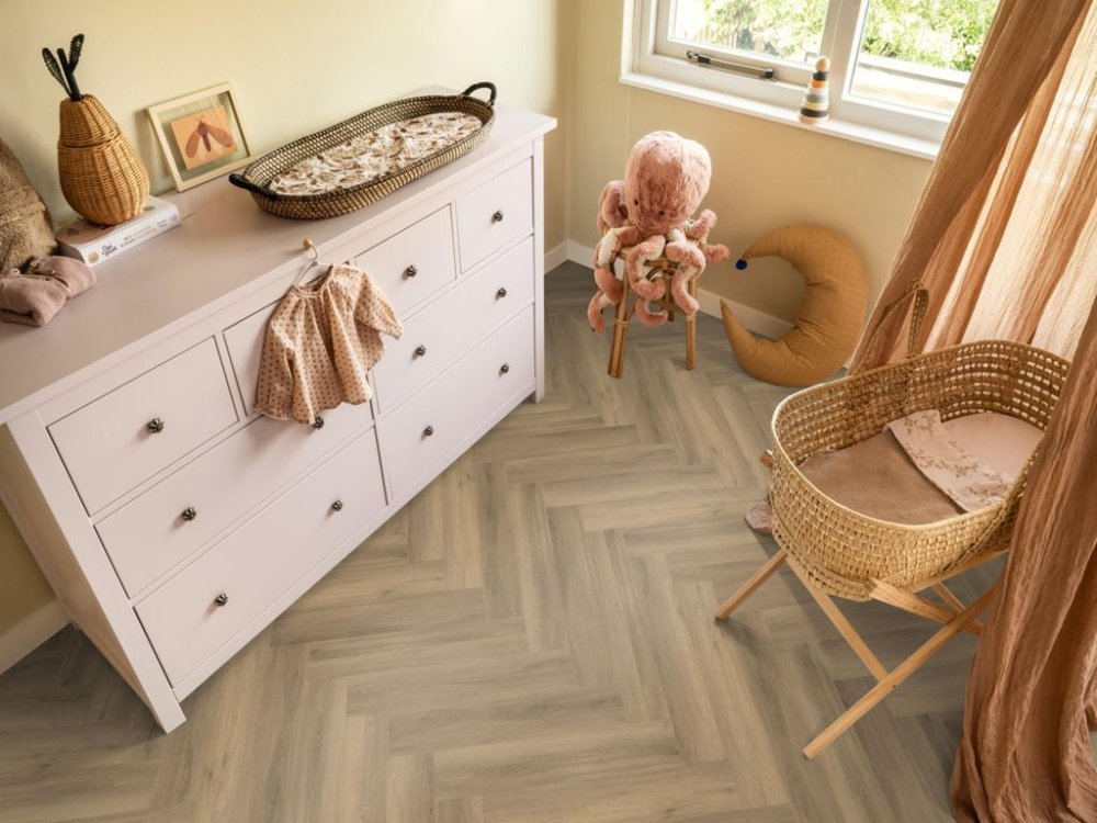 Ambiant Spigato Avanto Visgraat Klik PVC Naturel - Ambiant